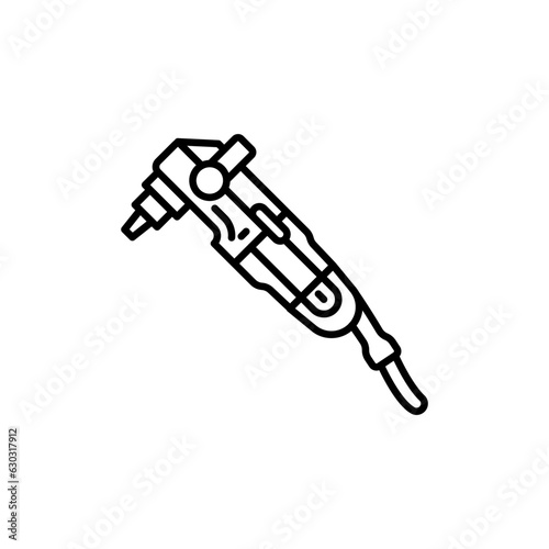 Joist Drill icon in vector. Logotype