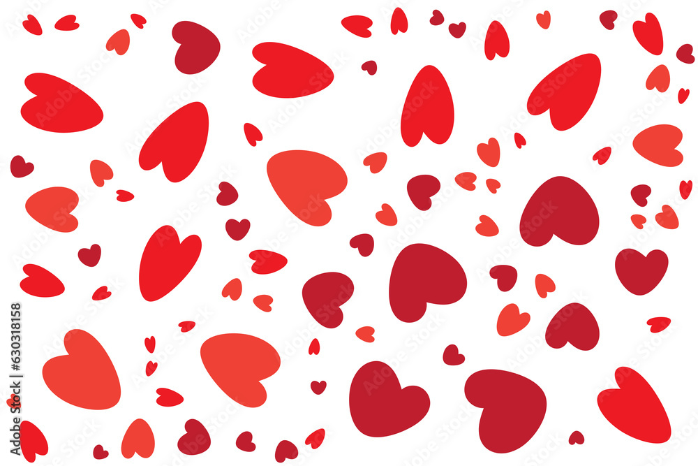 seamless pattern with hearts seamless pattern with hearts