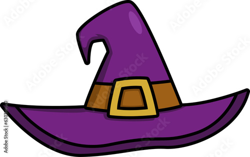 hat halloween decorative element