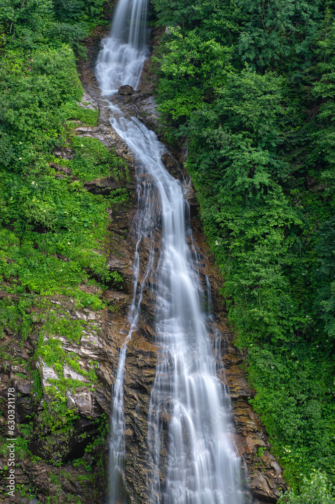 Tikço (bridal veil) Waterfall. Long exposure waterfall photos. Waterfalls in Türkiye. Ayder, Rize Türkiye.
Tikço (bridal veil) Waterfall. Long exposure waterfall photos. Waterfalls in Türkiye. Ayder, Rize Türkiye.