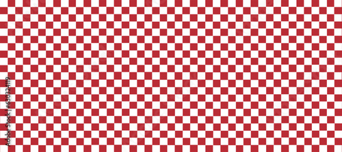 Aesthetics cute retro groovy  checkerboard, gingham, plaid, checkers pattern background illustration