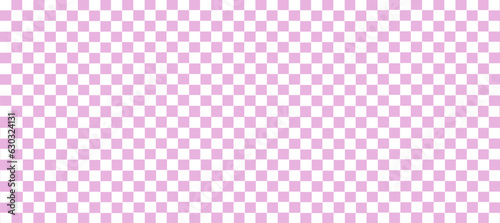 Aesthetics cute retro groovy  checkerboard, gingham, plaid, checkers pattern background illustration