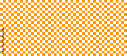 Aesthetics cute retro groovy  checkerboard, gingham, plaid, checkers pattern background illustration