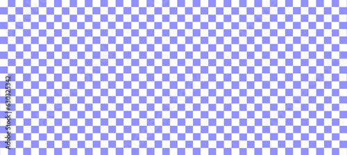 Aesthetics cute retro groovy  checkerboard, gingham, plaid, checkers pattern background illustration