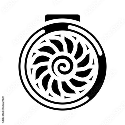 jet engine aeronautical engineer glyph icon vector. jet engine aeronautical engineer sign. isolated symbol illustration