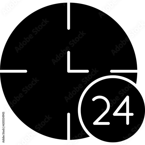 24 Hours Icon