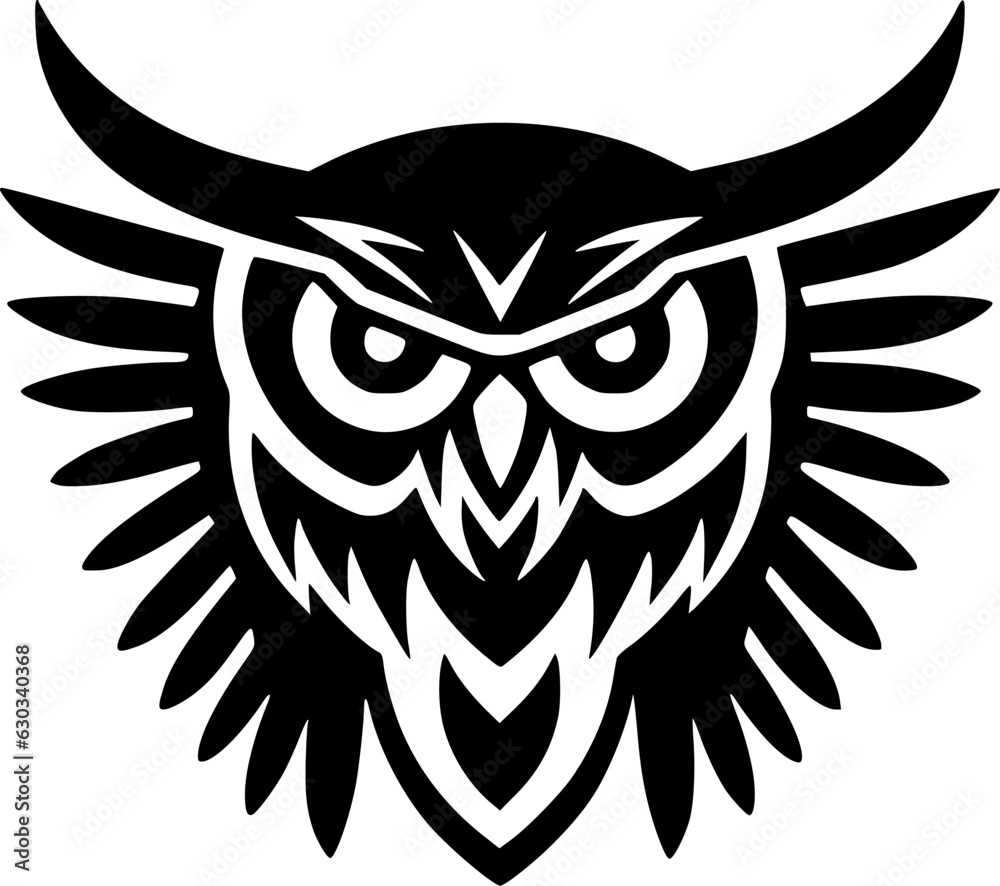 Owl - High Quality Vector Logo - Vector illustration ideal for T-shirt graphic Owl - High Quality Vector Logo - Vector illustration ideal for T-shirt graphic