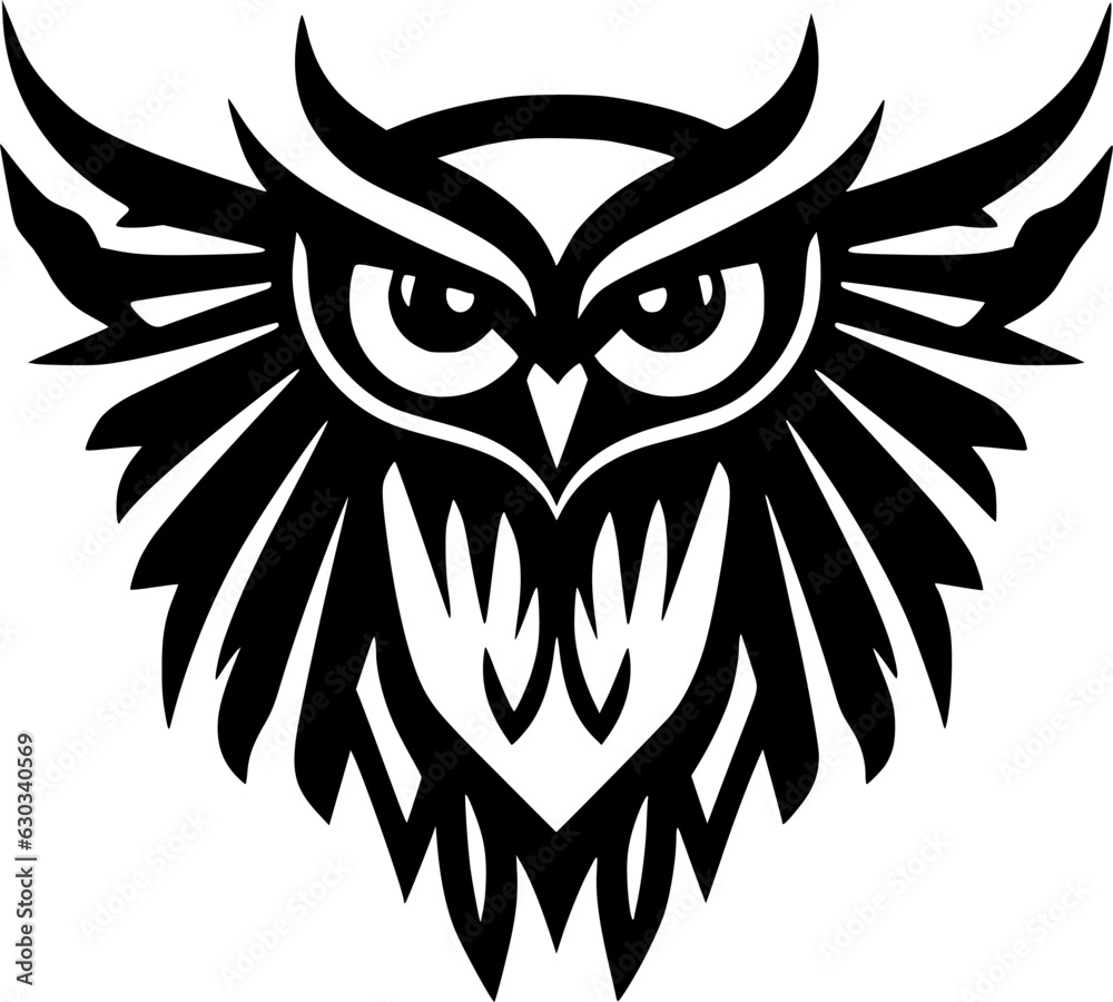 Owl | Minimalist and Simple Silhouette - Vector illustration Owl | Minimalist and Simple Silhouette - Vector illustration