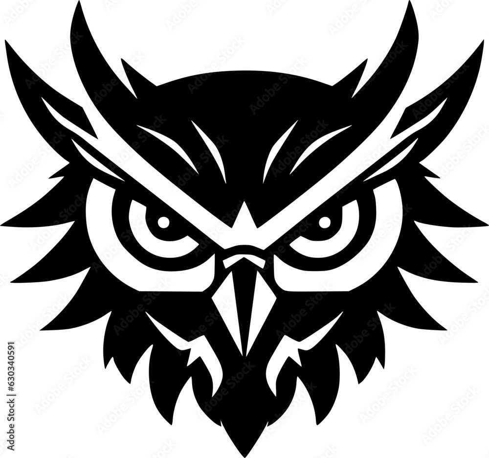 Owl | Minimalist and Simple Silhouette - Vector illustration Owl | Minimalist and Simple Silhouette - Vector illustration