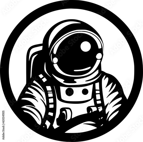 Astronaut - High Quality Vector Logo - Vector illustration ideal for T-shirt graphic