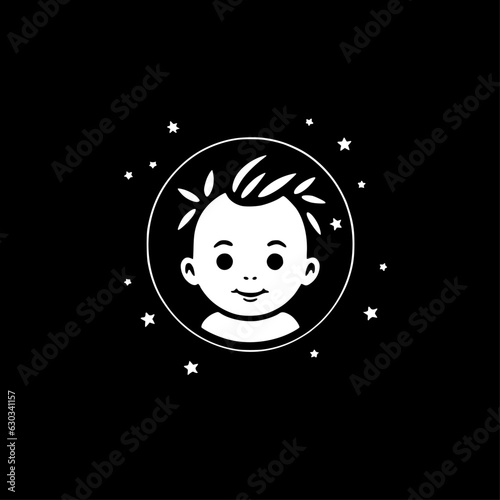 Baby | Minimalist and Simple Silhouette - Vector illustration