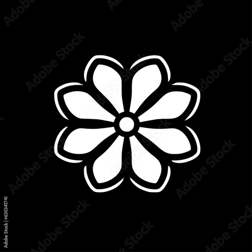 Daisies | Minimalist and Simple Silhouette - Vector illustration