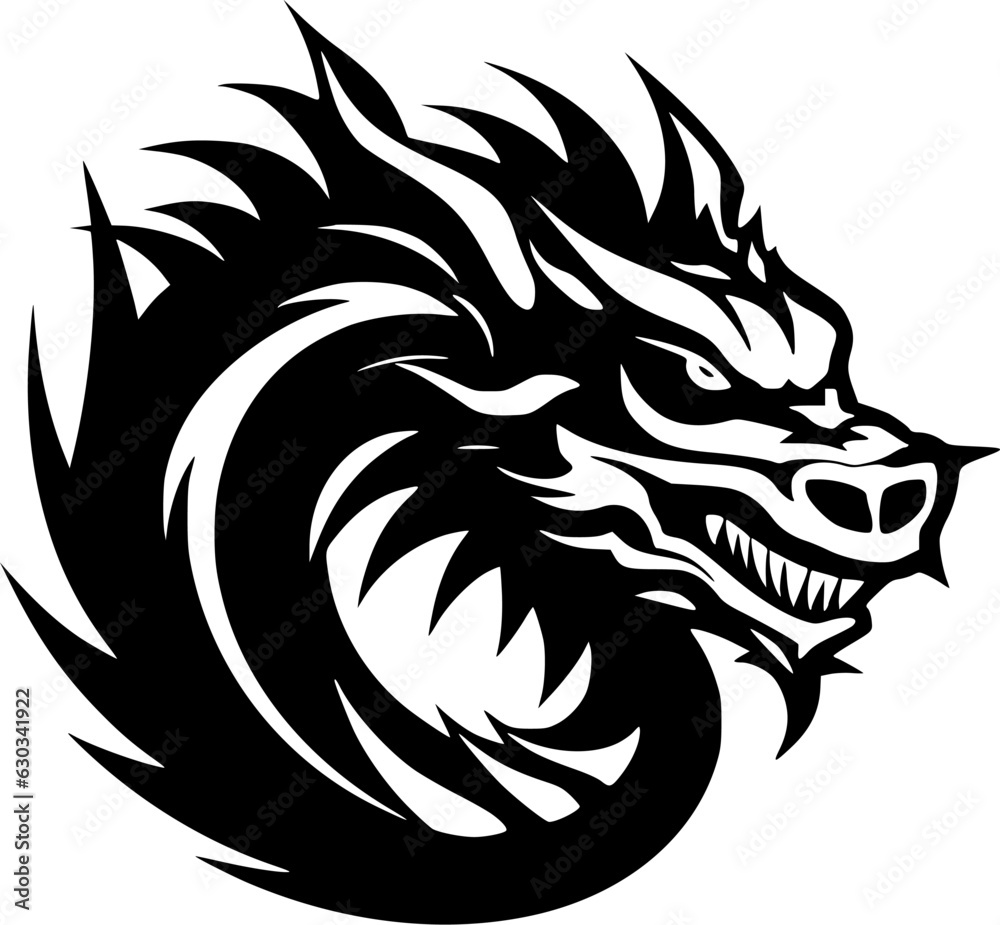 Dragon - High Quality Vector Logo - Vector illustration ideal for T-shirt graphic Dragon - High Quality Vector Logo - Vector illustration ideal for T-shirt graphic