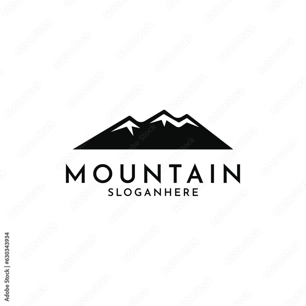 Mountain logo design creative idea