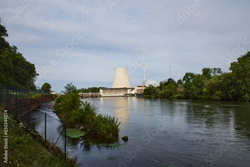 abgeschaltetes Kernkraftwerk Isar 2  photo