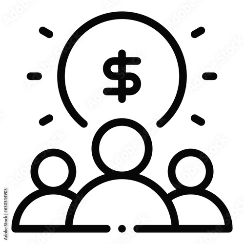 affiliate money icon