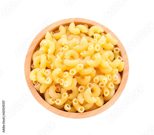 Macaroni in a bowl on transparent png
