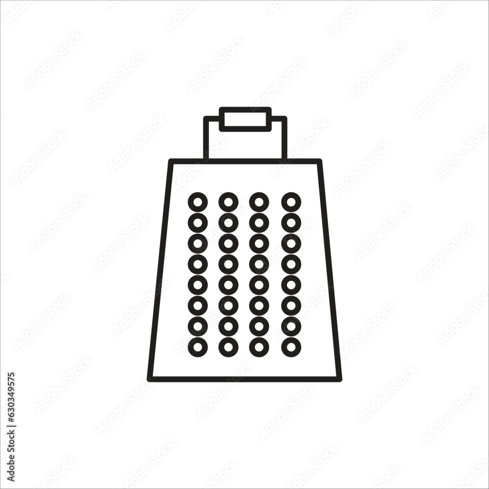 grater vector icon logo template grater vector icon logo template