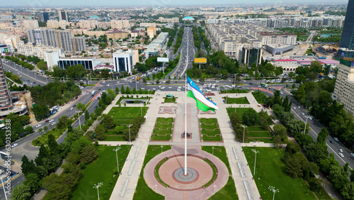 International Friendship Square in Tashkent city