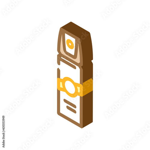 insect repellant glamping isometric icon vector. insect repellant glamping sign. isolated symbol illustration