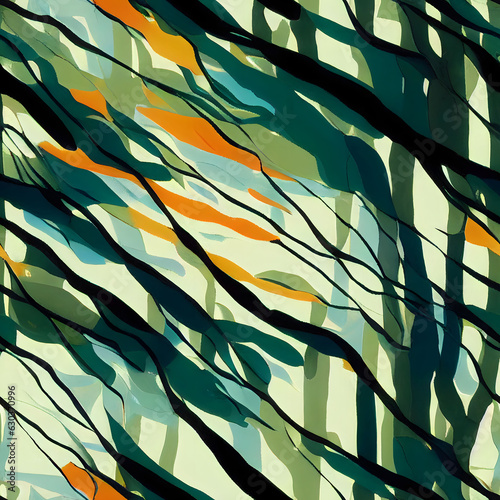seamless forest landscape texture