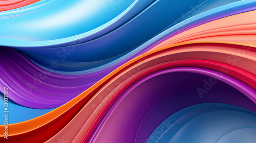 A vibrant and abstract close-up of a colorful background