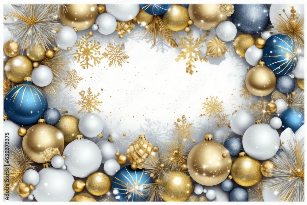 Christmas Background with Copyspace made with generative AI Christmas Background with Copyspace made with generative AI