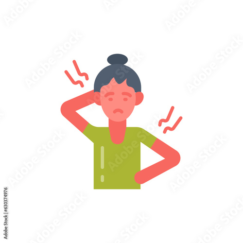 Muscle Pain icon in vector. Illustration