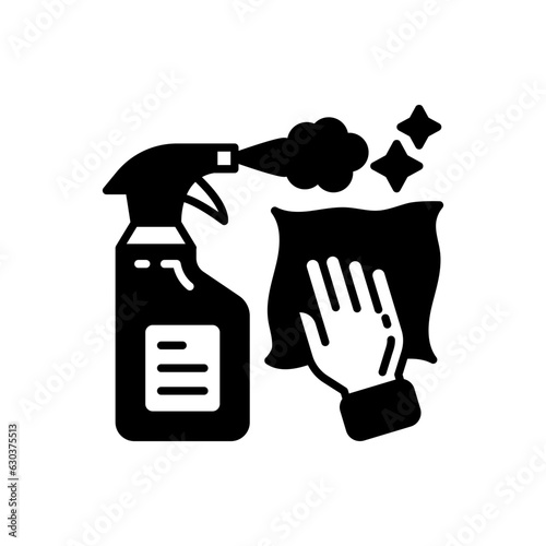 Disinfect Surface icon in vector. Illustration