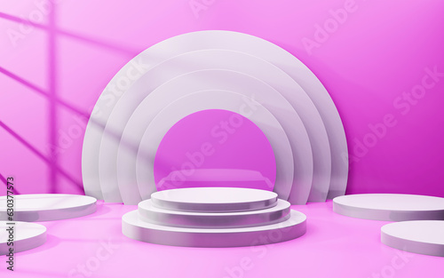 Exhibition podium or circul...