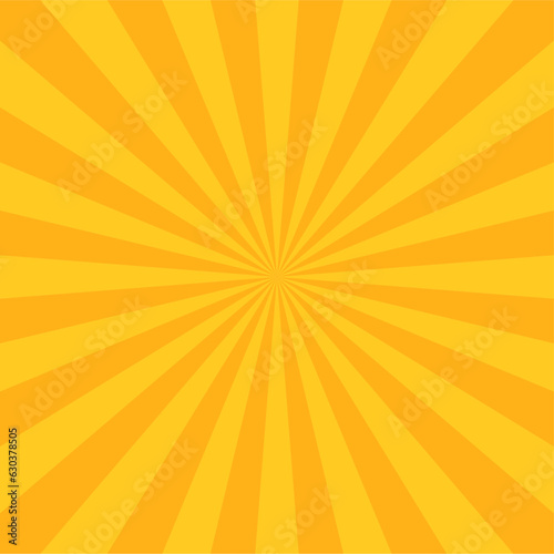 orange and yellow sunburst rays template background vector wallpaper for banners,website.