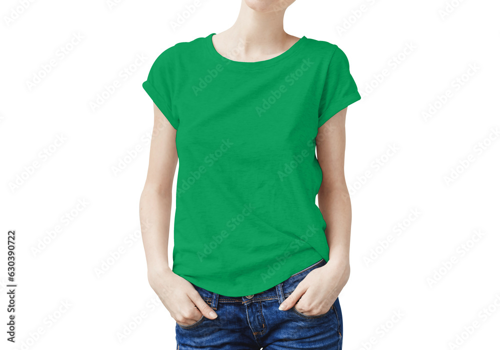 Obraz premium Women's Crewneck T-Shirt