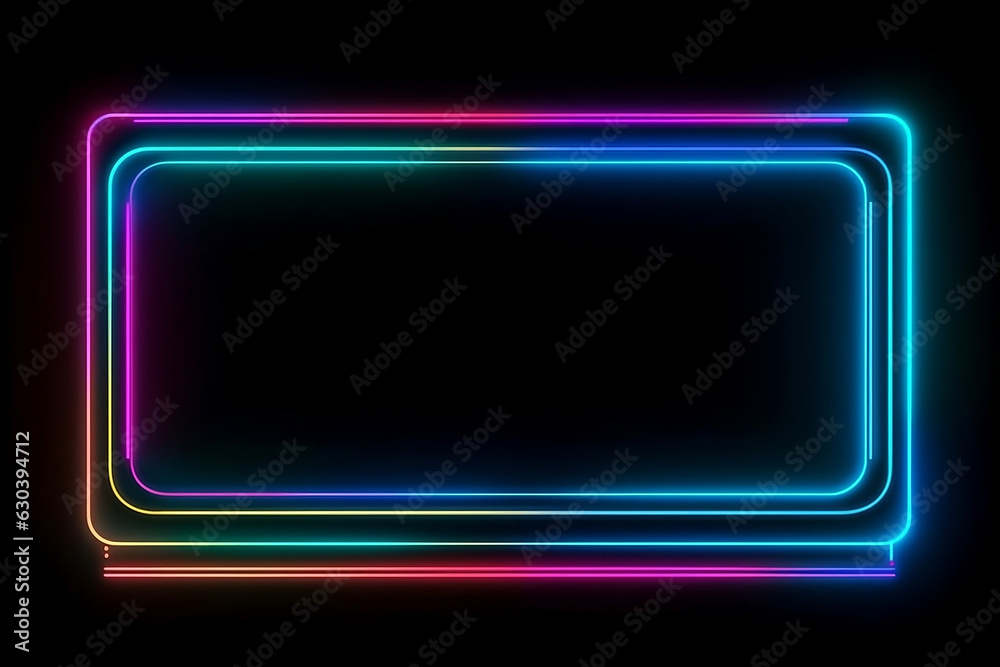 glowing background. Generative AI glowing background. Generative AI