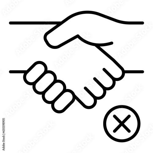 Avoid touching icon
