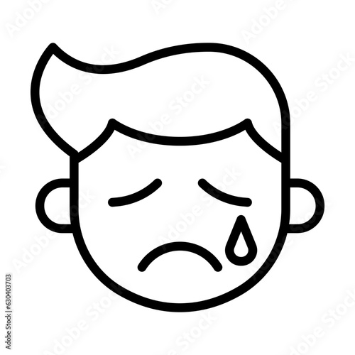 crying icon