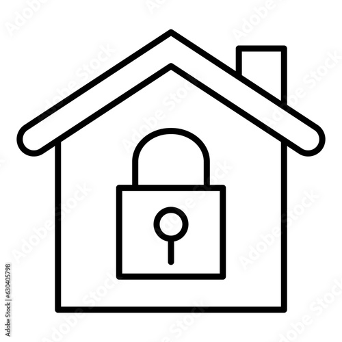 Home security icon
