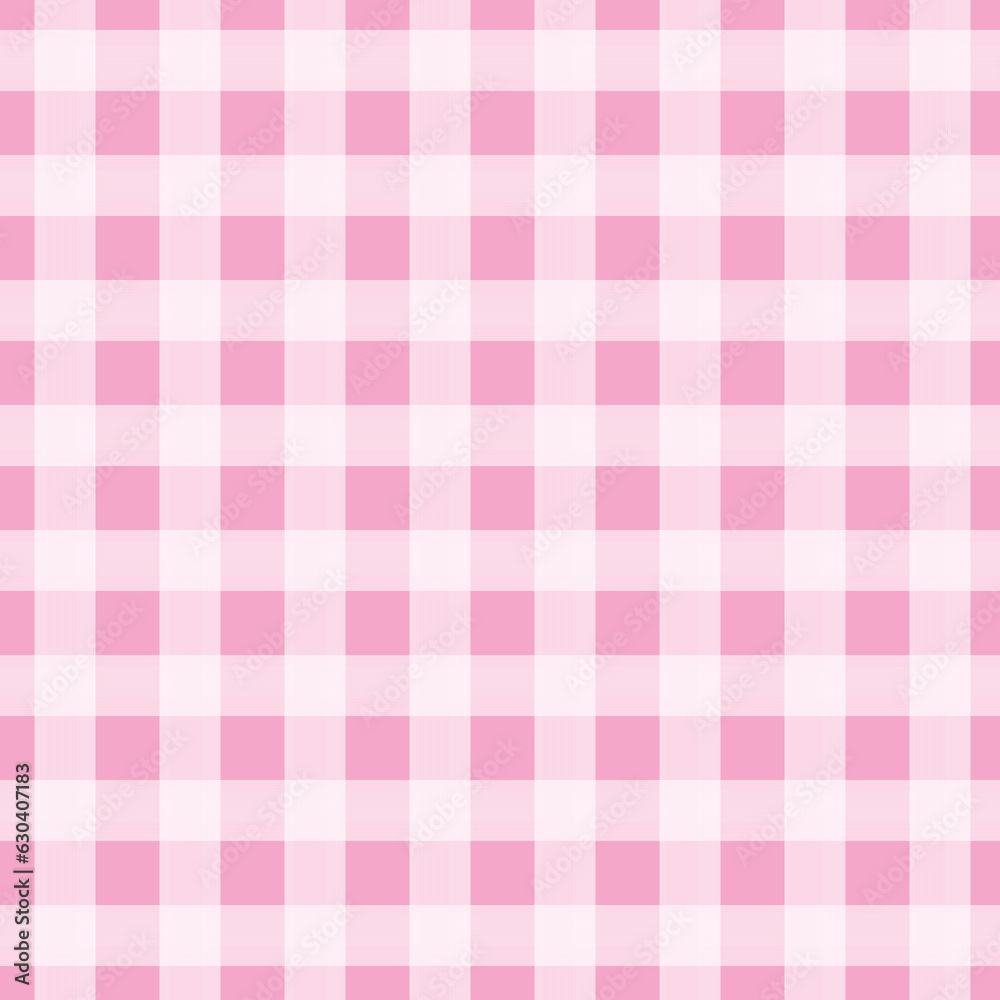 Pink gingham pattern for dress print or table cloth Pink gingham pattern for dress print or table cloth