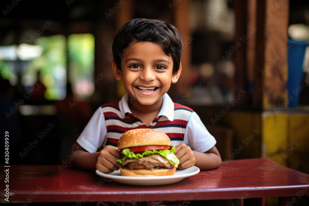 indian-boy-eating-a-burger-fast-food-in-india-burger-culture-food