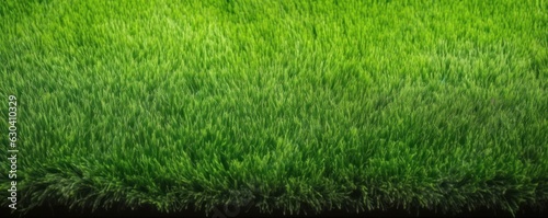 Beautiful green grass close up. Natural fresh grass panoramic background texture. 