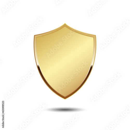 3d vector golden shield. Design elements for concept of safety and protection Free Download 3d vector golden shield. Design elements for concept of safety and protection - GFXLoad