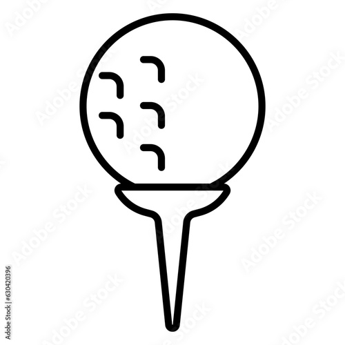 Golf ball icon
