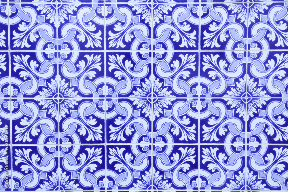 Colorful and traditional tiles of Portugal