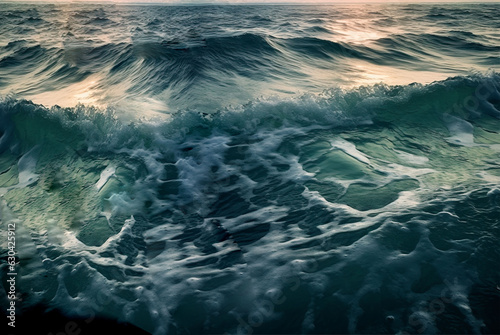 rough sea during a storm