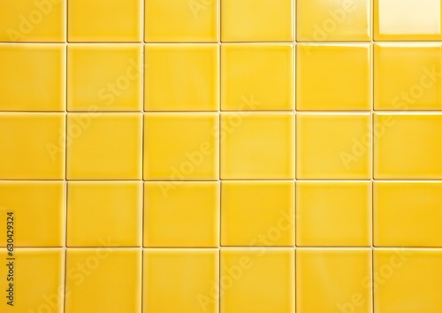 a yellow square tile pattern with squares Generative AI