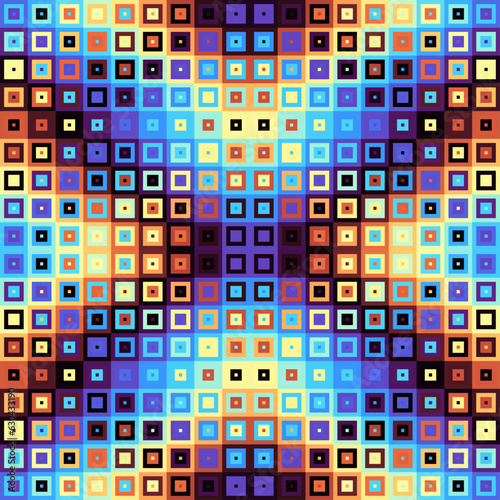 Geometric abstract pattern in low poly style. Seamless low poly background