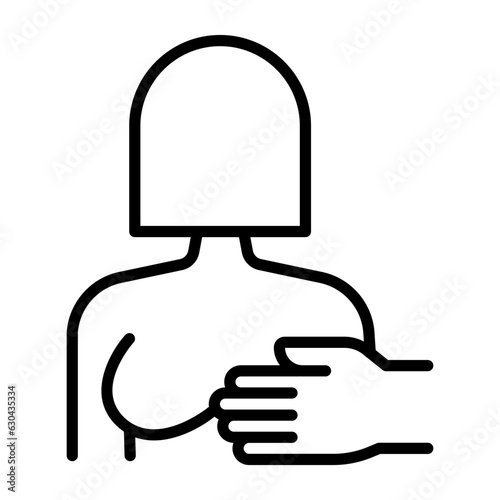 Sexual harassment icon