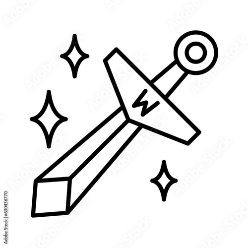 Superwoman sword icon