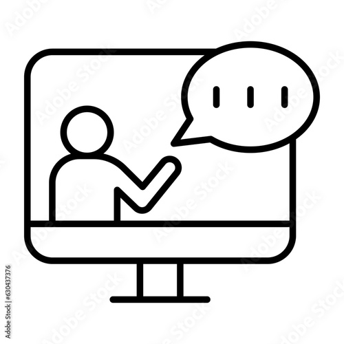 Online education icon