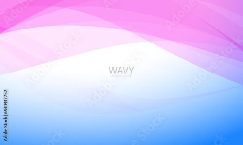 Blue wave. Blue abstract wave flow, vector abstract design element.