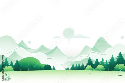 vector background . Concept for the International Day of Peace. ecologically flourishing planet. a light background